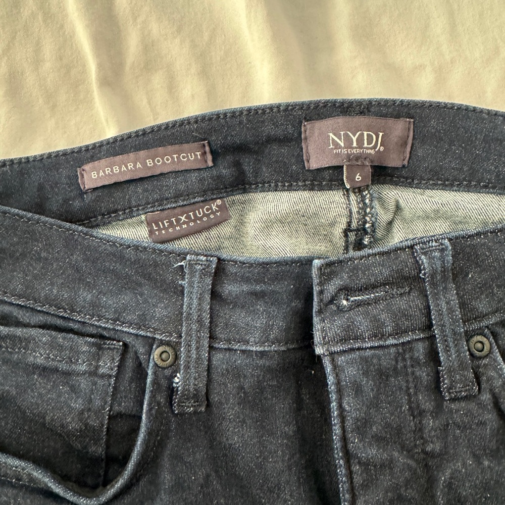 NYDJ dark denim worn once